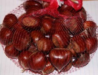 Chestnuts properly sacked